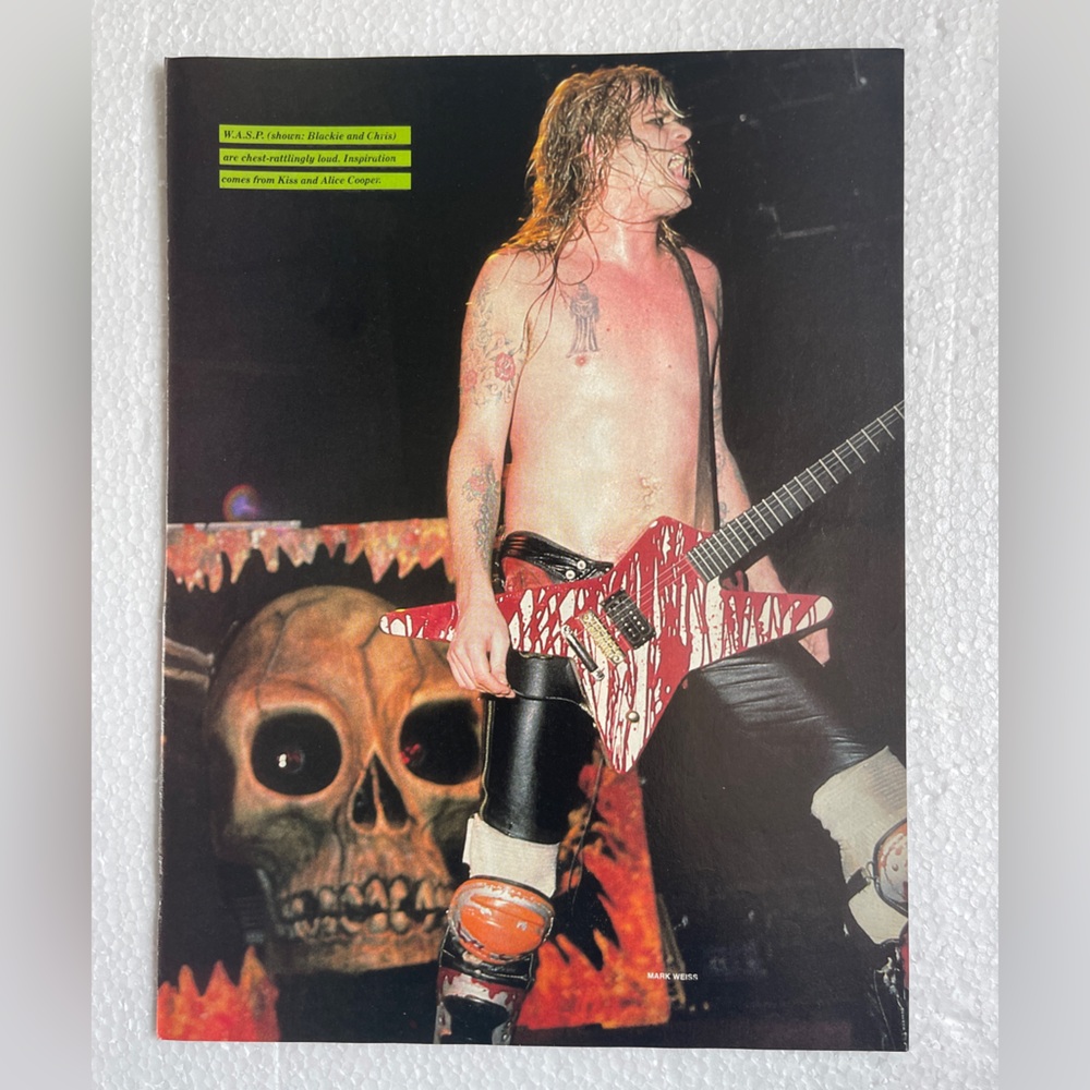 W.A.S.P.’s Chris Holmes Pinup